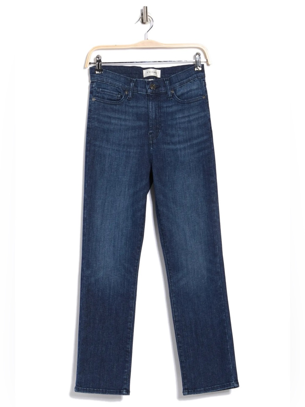 FRAME Denim  Le High Straight Jeans  - Dark Blue Size 29